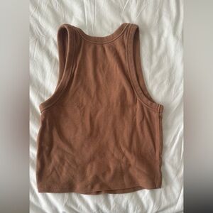 Abercrombie scoop neck crop tank